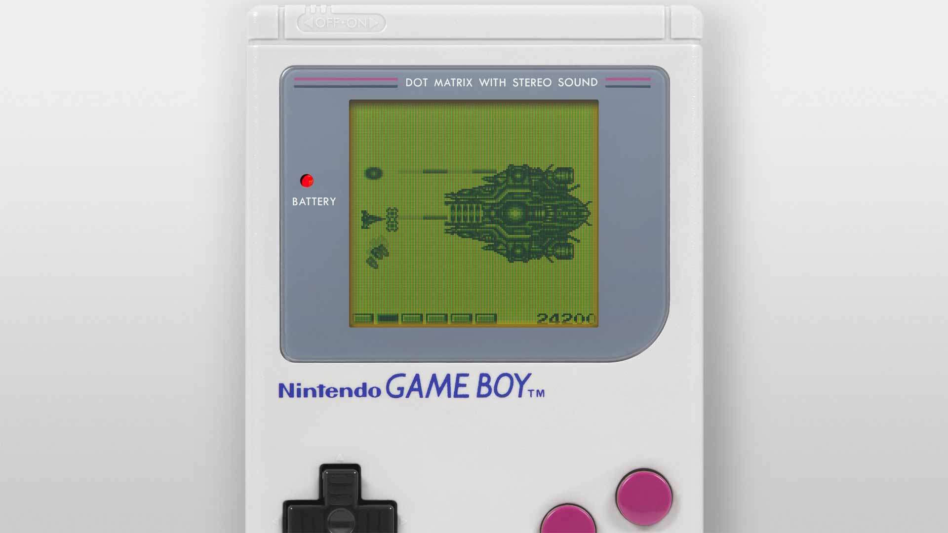 Bosskampf: das Raumschiff trifft auf ein riesiges Gegner-Schiff