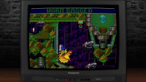 Gameplay mit Somic im "Kampf" gegen mutierte Wurm-Monster